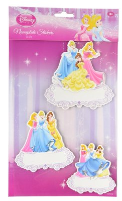 Disney Princess naambord set