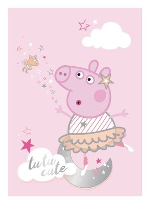 Peppa Pig fleece deken Cute