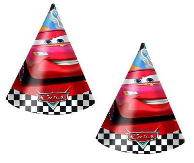 Disney Cars feesthoedjes Finish