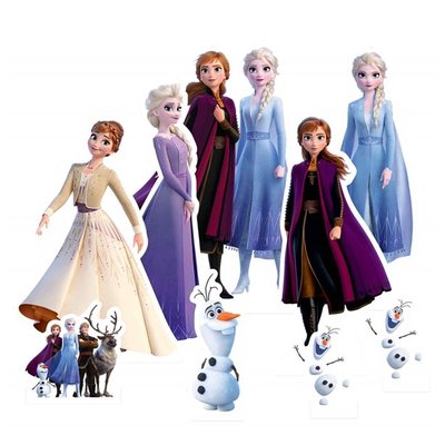 Disney Frozen tafel decoratie set 9-delig