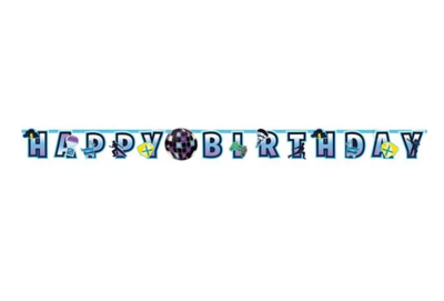 Fortnite Happy Birthday banner 180cm lang