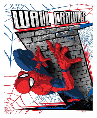 Spiderman fleece deken - Wall Crawler 130x170cm