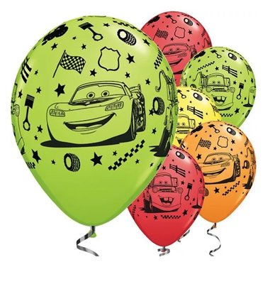 Disney Cars feest ballonnen zak van 25 stuks