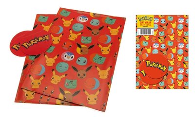Pokemon cadeau papier met kaartjes