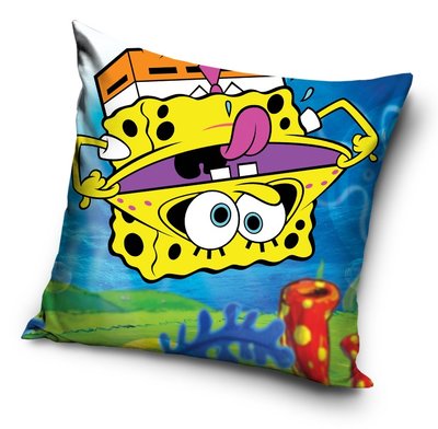 Spongebob sierkussen gevuld 40x40cm