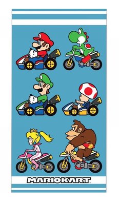 Super Mario Kart badlaken - strandlaken
