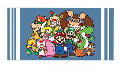 Super Mario badlaken - strandlaken Group
