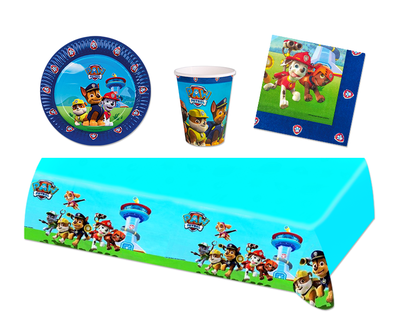 Paw Patrol feestpakket - voordeelpakket 6 personen