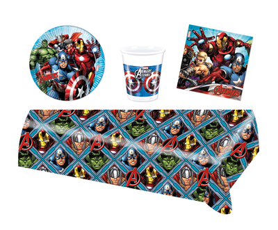 Avengers feestpakket - voordeelpakket 8 personen