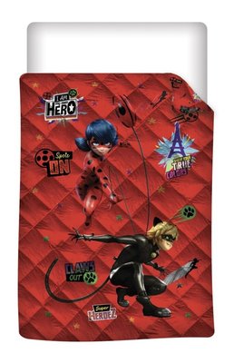 Miraculous Lady Bug deken - bedsprei 140x200cm