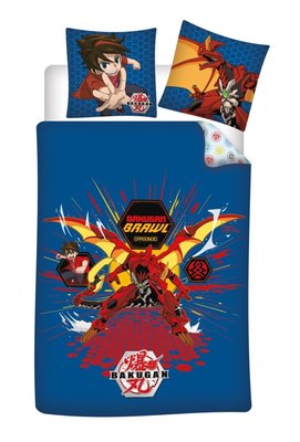 Bakugan dekbedovertrek 140x200cm