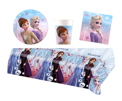 Disney Frozen feestpakket - voordeelpakket 8 personen Magical