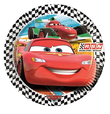 Disney Cars party bordjes Racers