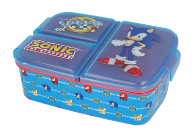 Sonic broodtrommel - lunchbox 3 vaks