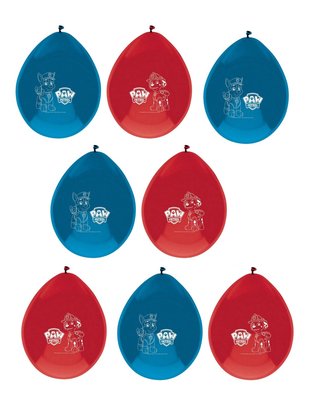 Paw Patrol feest ballonnen 23cm - 8 stuks