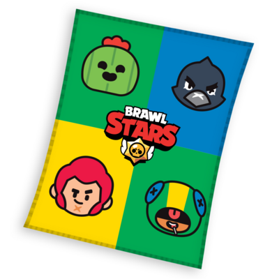 Brawl Stars fleece deken
