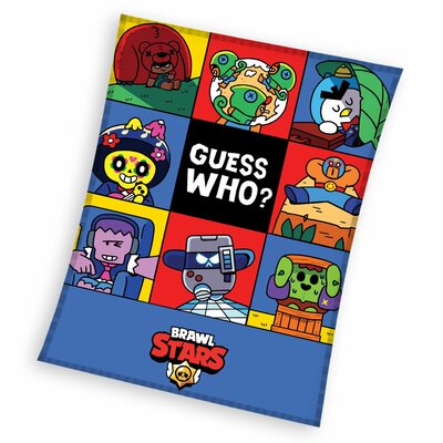 Brawl Stars fleece deken Guess Who