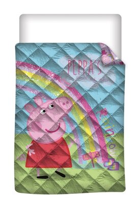 Peppa Pig deken - bedsprei 140x200cm