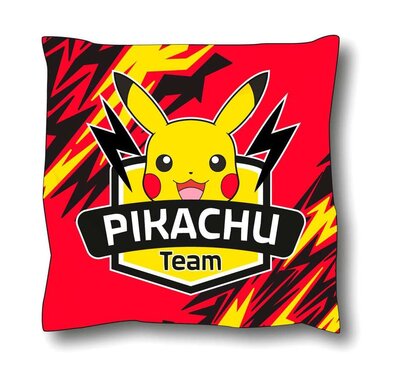 Pokemon kussen - sierkussen 40x40cm Pikachu