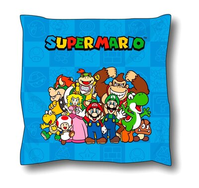 Super Mario kussen -  sierkussen 40x40cm
