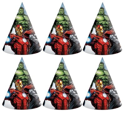 The Avengers feesthoedjes