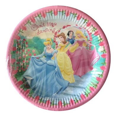 Disney Princess party bordjes 23cm 10 stuks