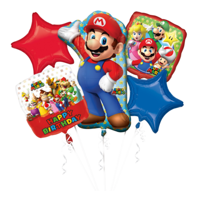 Super Mario Happy Birthday folie ballonnen set