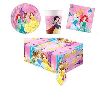 Disney Princess feestpakket - voordeelpakket 8 personen Magic