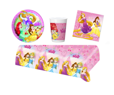Disney Princess feestpakket - voordeelpakket 8 personen