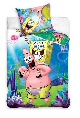 Spongebob dekbedovertrek 140x200cm