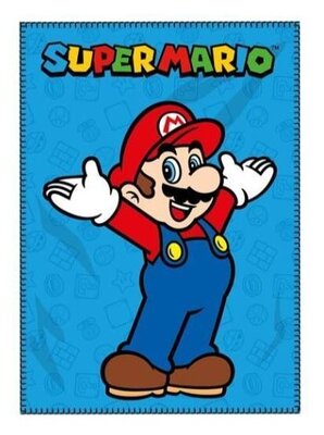 Super Mario fleece deken 100x140cm Mario