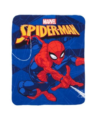 Spiderman fleece deken - plaid webslinger