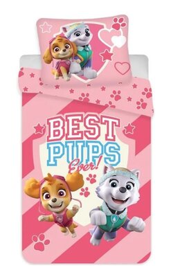 Paw Patrol peuter dekbedovertrek 100x135cm Skye & Everest