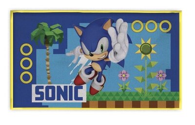 Sonic Hedgehog vloerkleed 70x40cm