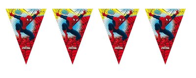 Spiderman feestslinger of vlaggenlijn