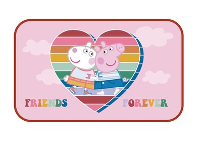 Peppa Pig vloerkleed Friends Forever