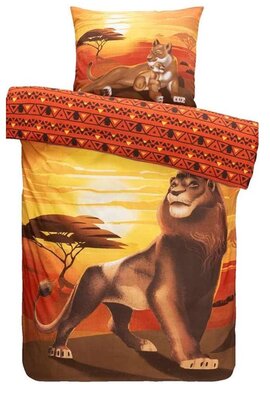 Lion King dekbedovertrek 140x200cm fotoprint