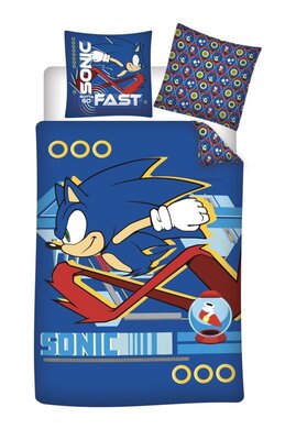 Sonic dekbedovertrek 140x200cm Fast - 100% katoen.