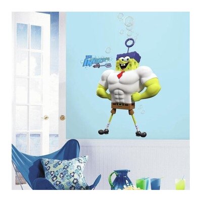 Spongebob XL Muursticker - vinyl - 62x102cm groot!