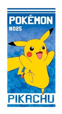 Pokemon badlaken - strandlaken Pikachu #025