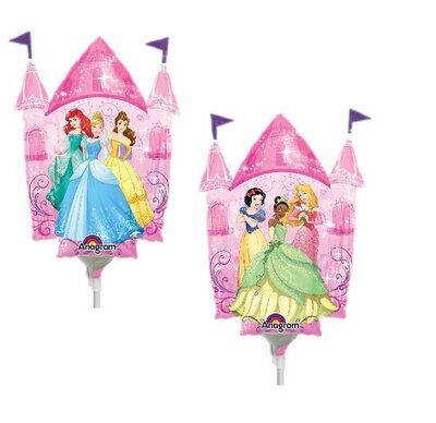 Disney Princess folie ballon Kasteel 25x33cm