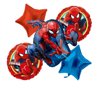Spiderman folie ballonnen set Crawler