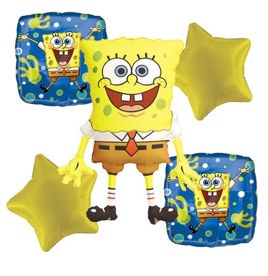 Spongebob 5-delig folie ballonnen set