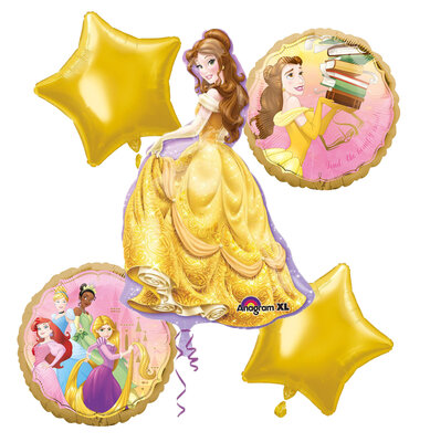 Disney Princess 5-delig Belle folie ballonnen set