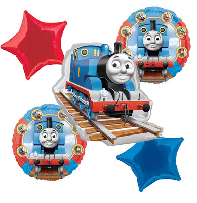 Thomas de Trein 5-delig folie ballonnen set Friends