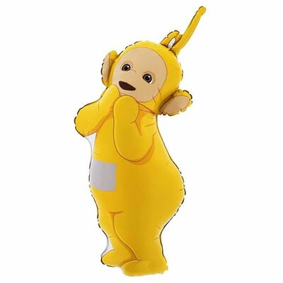 Teletubbies folie ballon Laa-Laa 93cm groot.