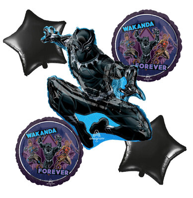 Black Panther 5-delig folie ballon set