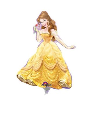 Disney Princess folie ballon Belle 33cm