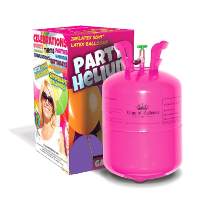 Helium tank met 100% helium goed voor 50 ballonnen