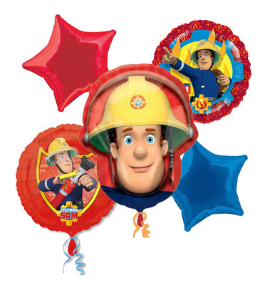 Brandweerman Sam folie ballonnen set